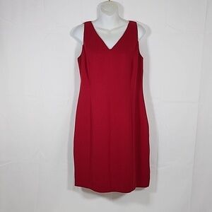 💜PREVIEW Collection Petites Red Dress size 12